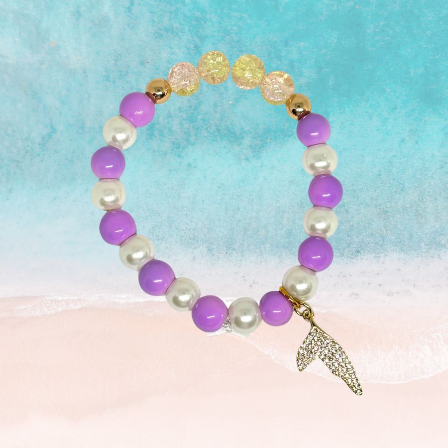 Purple Mermaid Bracelet