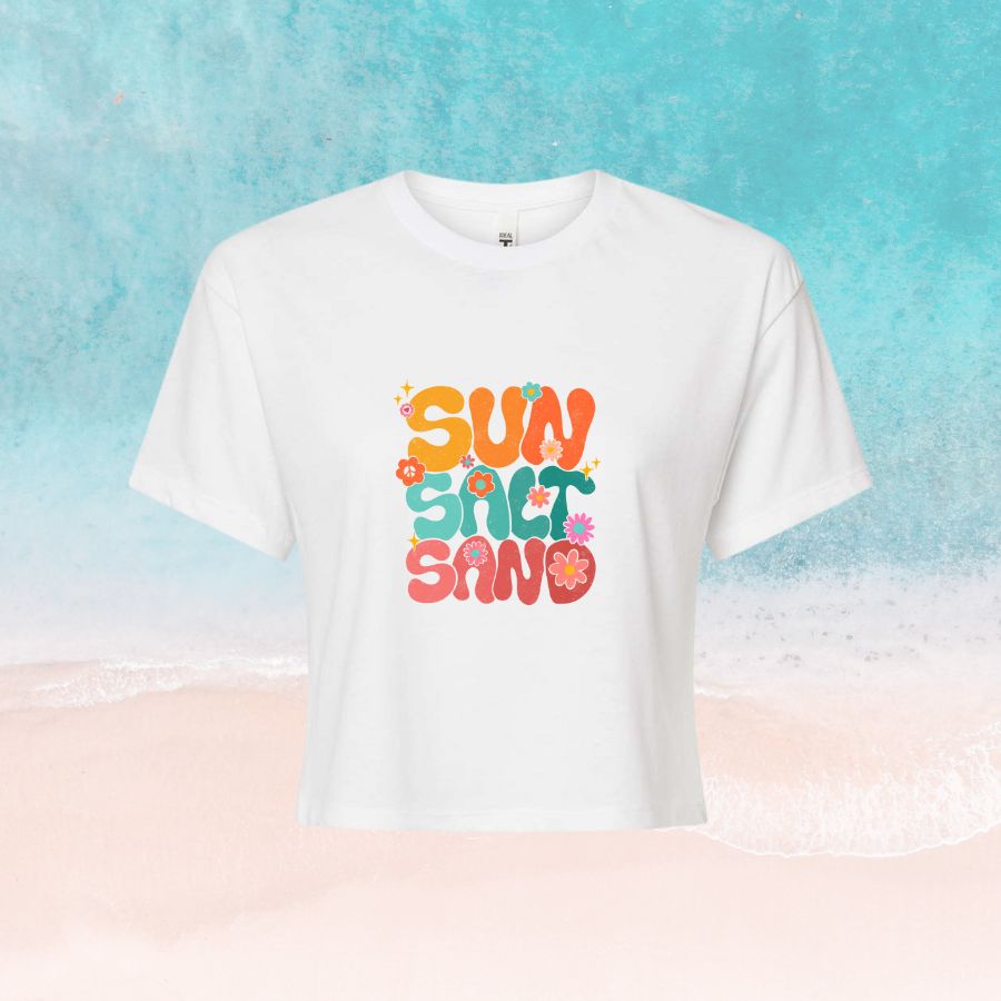 Sun Salt Sand Women Crop Top