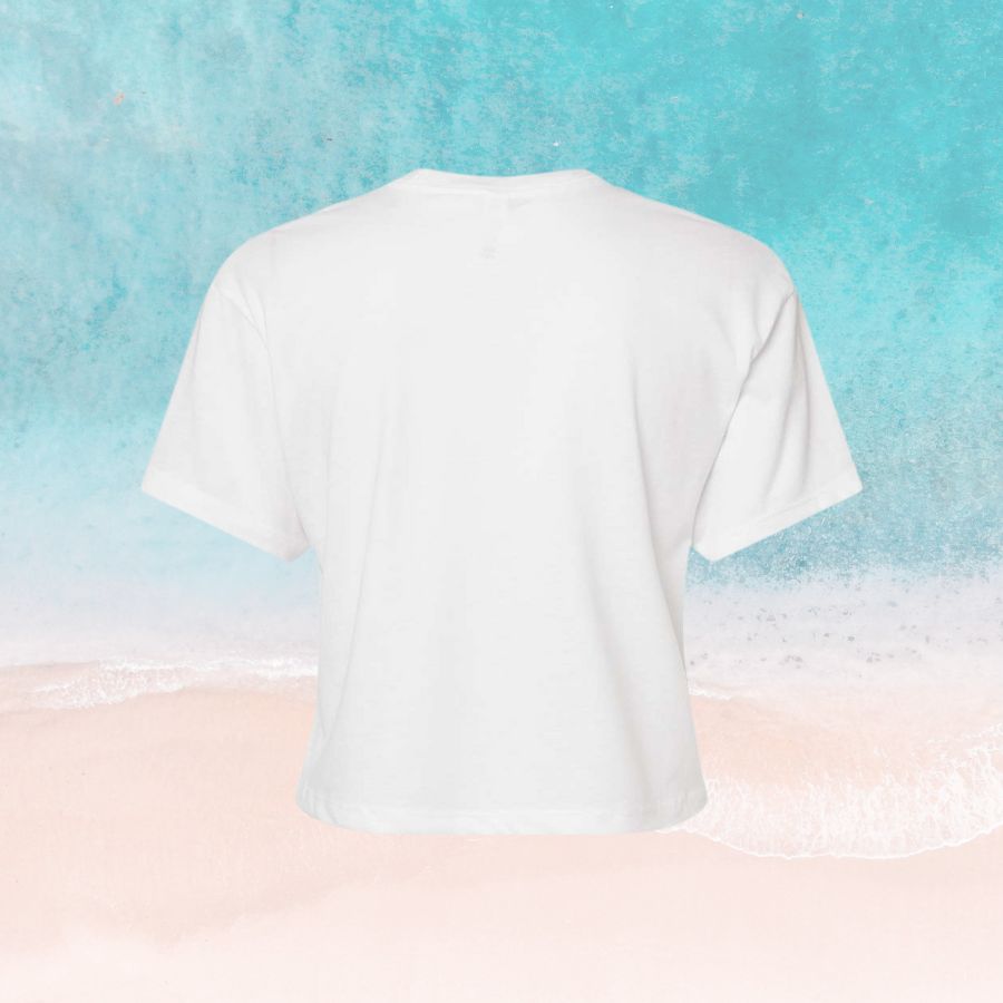 Lets Be Mermaids Women Crop Top