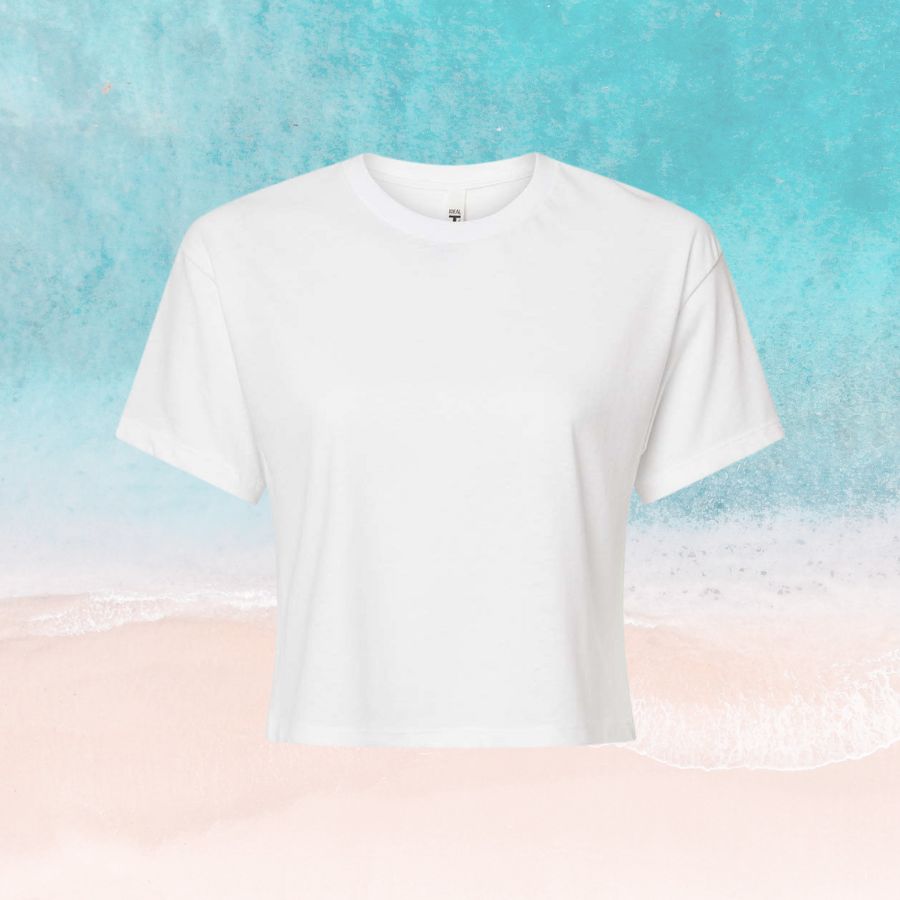 Lets Be Mermaids Women Crop Top